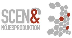 Scen och Nöjesproduktion Logotyp